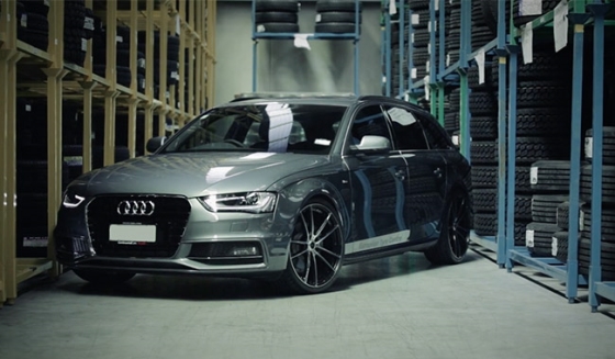 Audi A4 on Advanti Racing N931