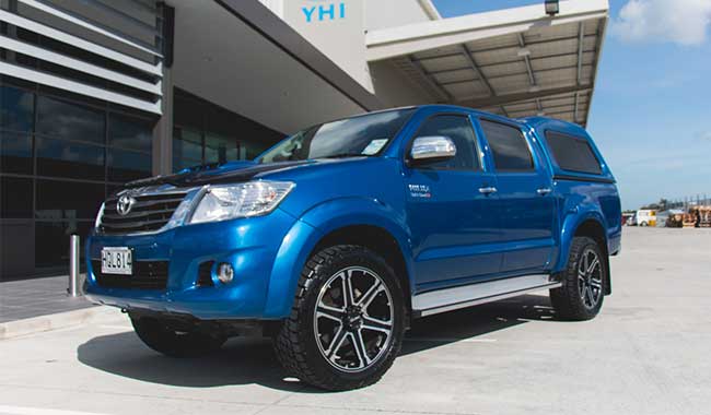 Toyota Hilux on Advanti Racing Monsoon
