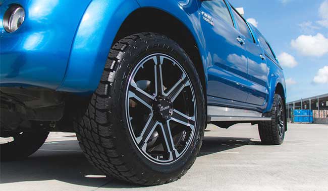 Toyota Hilux on Advanti Racing Monsoon