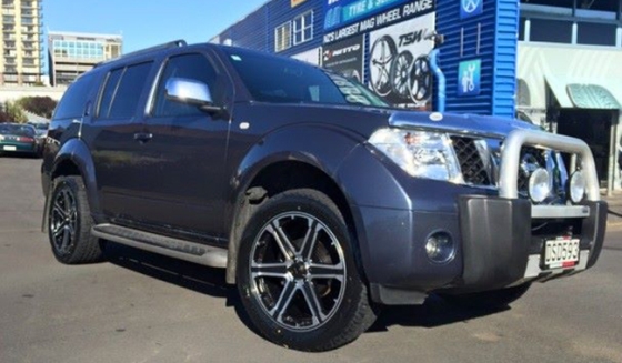 Nissan Navara on Advanti Monsoon Matt Black FP