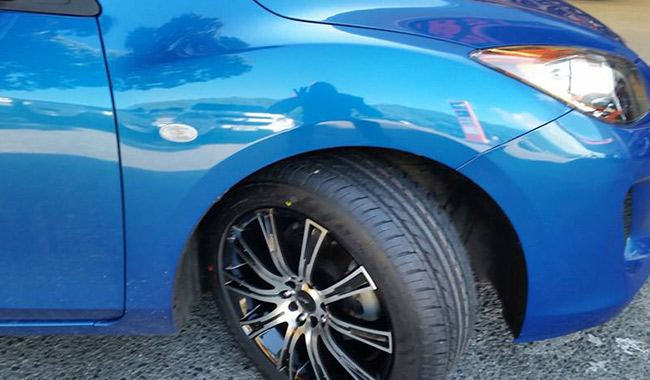 Mazda 3 on Advanti Racing Motegi