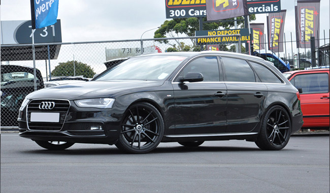 Audi A4 on Advanti N931