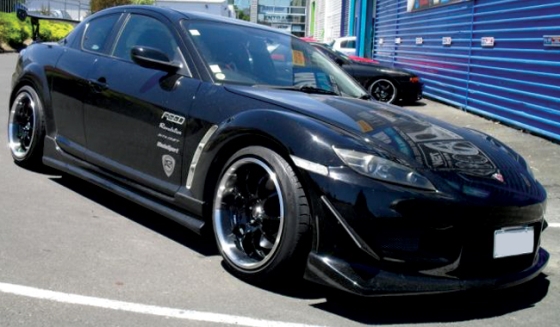 Mazda RX8 on Advanti Racing Motorismo
