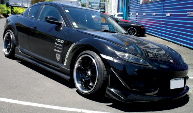 Mazda RX8 on Advanti Racing Motorismo