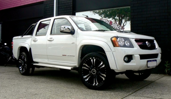 Holden Colorado on Advanti Racing Onyx
